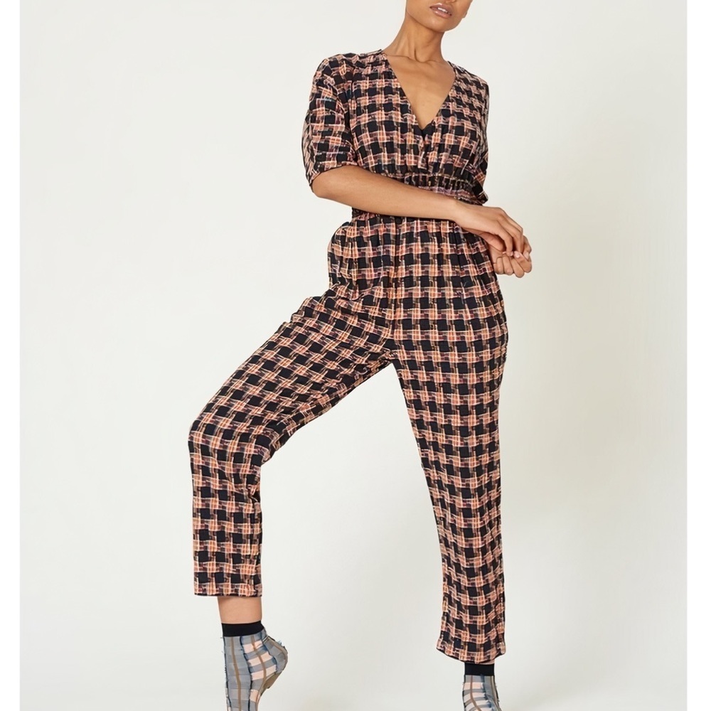 Ace & Jig Smocked Bianca Jumpsuit in Nova - Picture 3 of 6